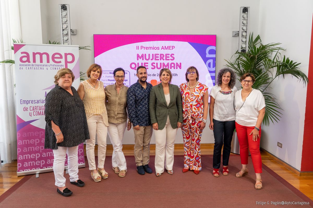 Presentación de los II Premios AMEP Mujeres que Suman
