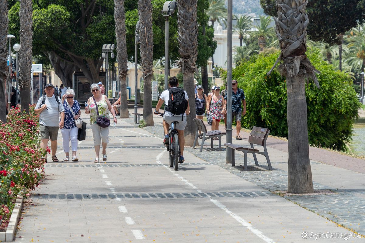 Carriles bici Cartagena