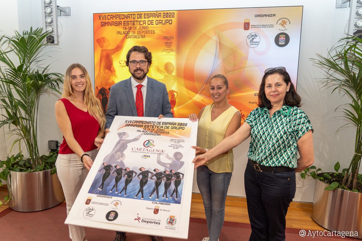 Presentación Campeonato de España de Gimnasia Estética de Grupo