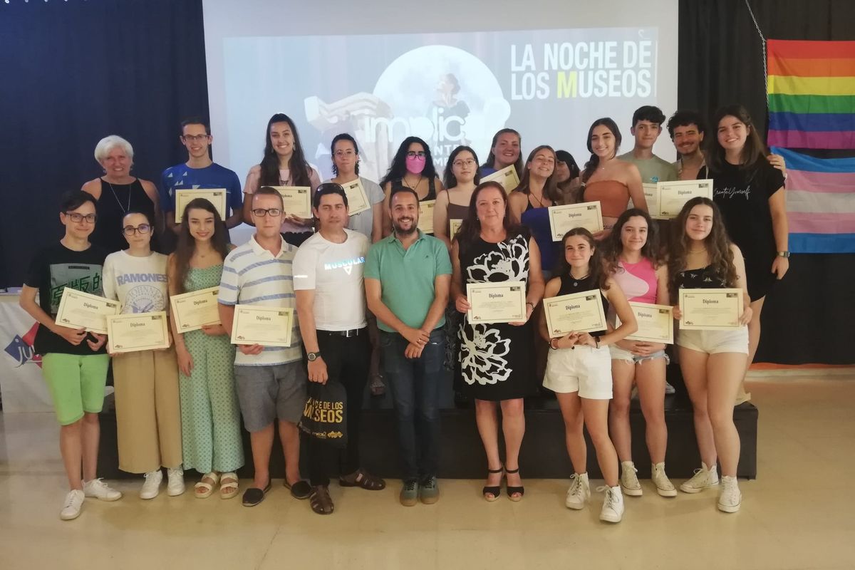 Los voluntarios de la Noche de Los Museos reciben sus reconocimientos