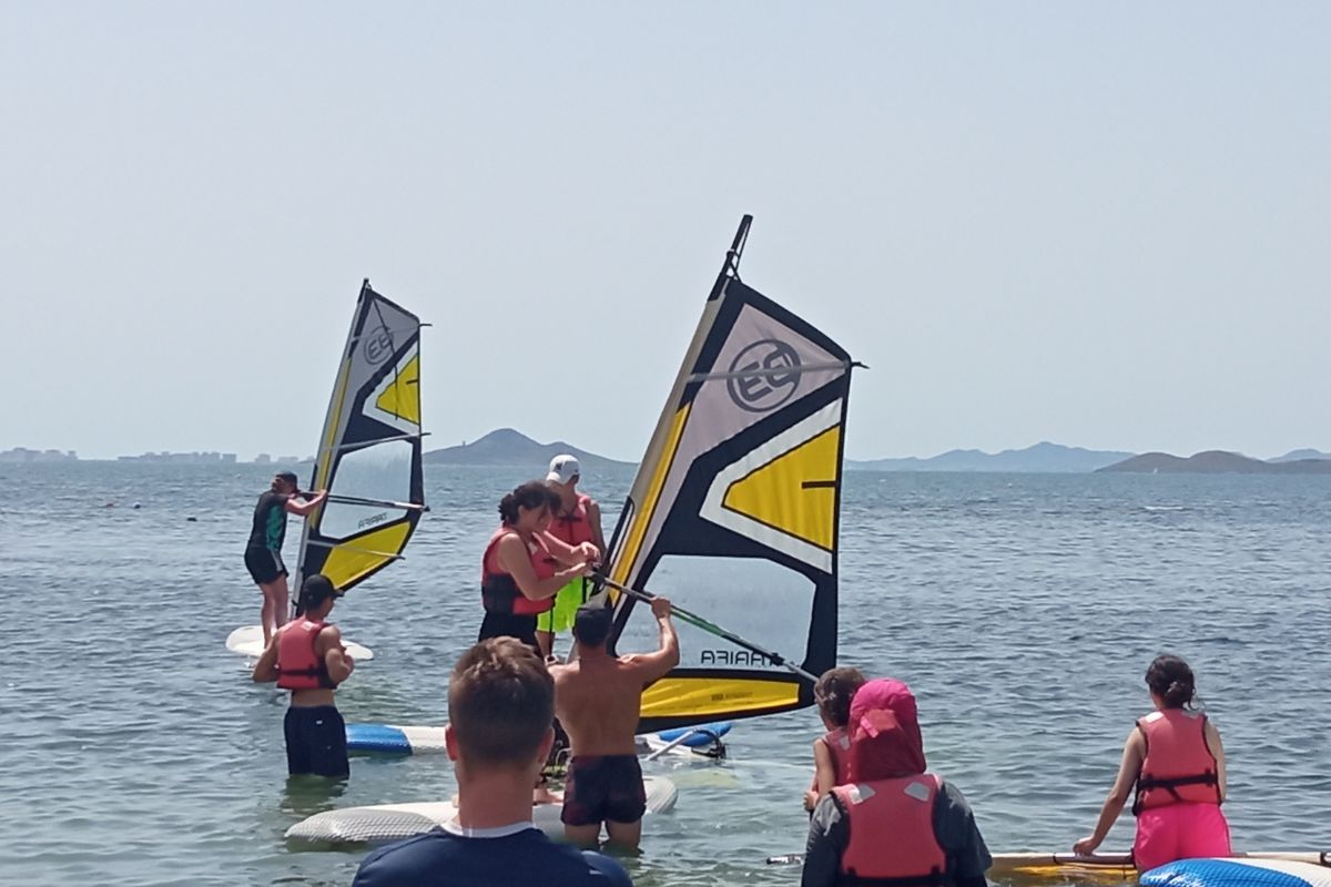 Jornada de Convivencia del  Consejo Municipal de Infancia y Adolescencia de Cartagena en el Mar Menor