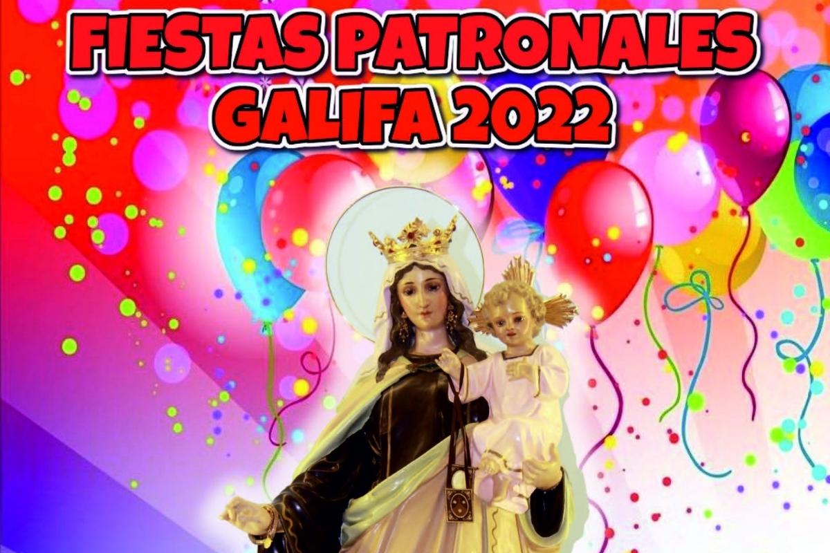 Cartel de las fiestas patronales de Galifa 2022
