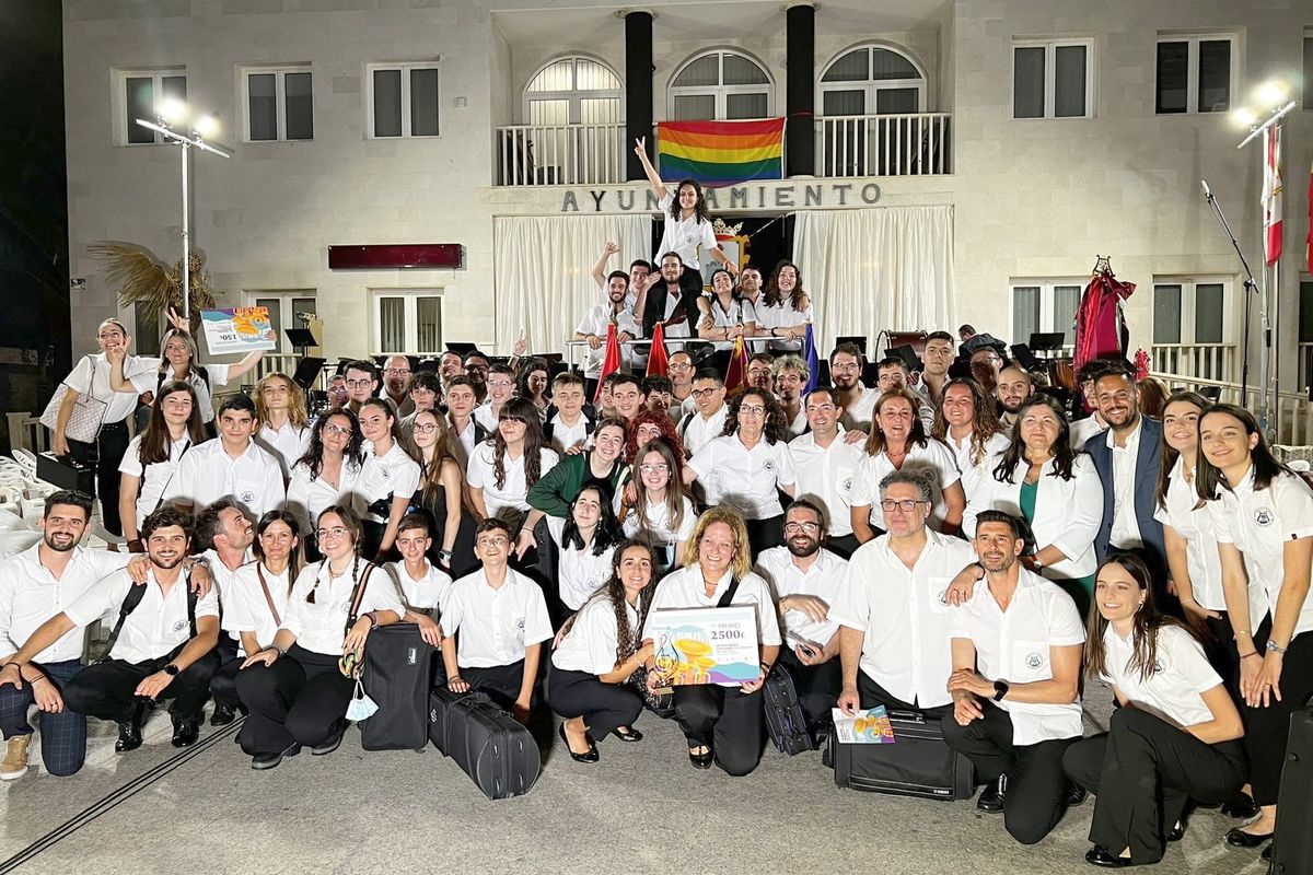 La Agrupacin Musical Sauces gana el IX Certamen Regional de bandas de msica Villa de Lorqu