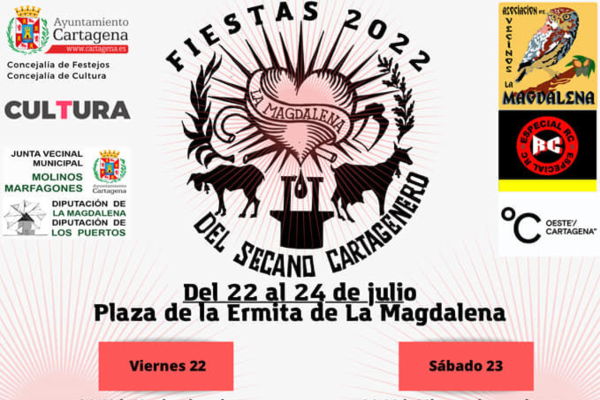 Cartel de las Fiestas de la Magdalena 2022