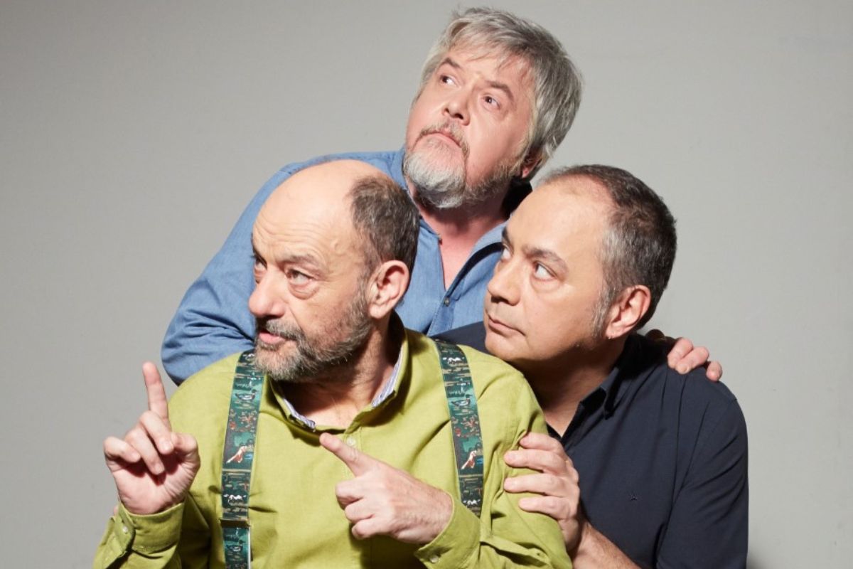 Los humoristas Javier Coronas, Javier Cansado y Pepe Colubi