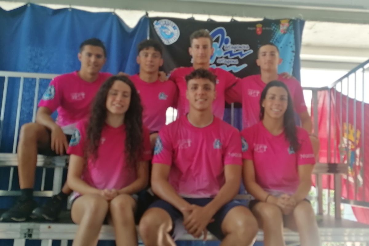 El Club Natacin Cartagonova obtiene 7 medallas en el campeonato de Espaa Junior y Absoluto