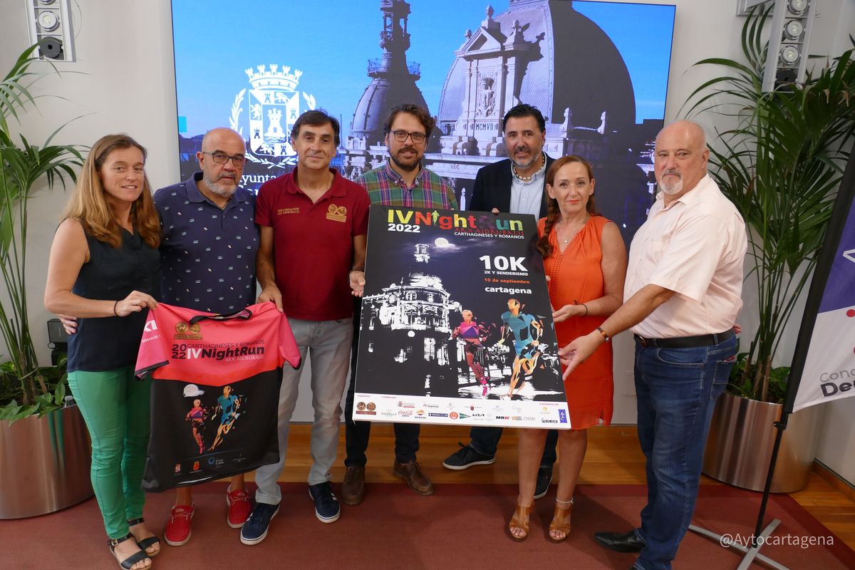 Presentacin de la carrera nocturna solidaria Arx Asdrubalis