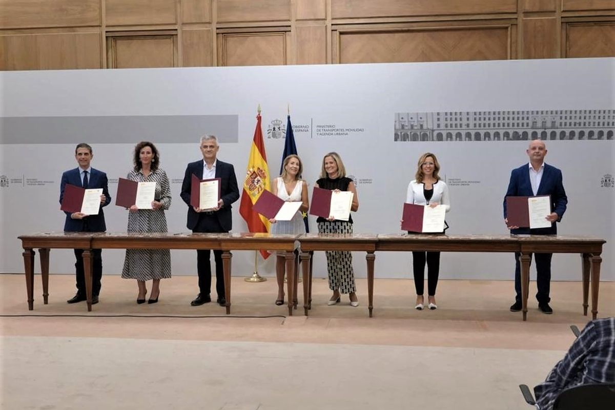 Firma del protocolo de la Agenda Urbana en Madrid