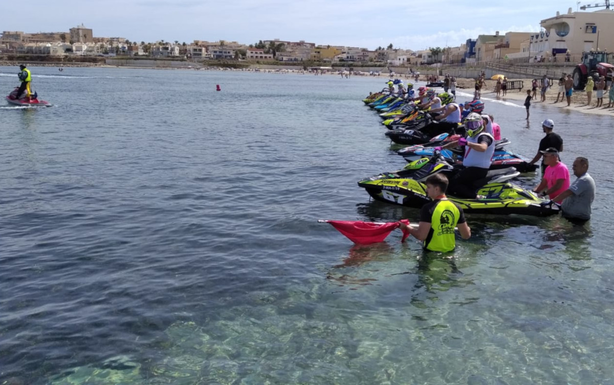 Campeonato de Motos de Agua en Cabo de Palos