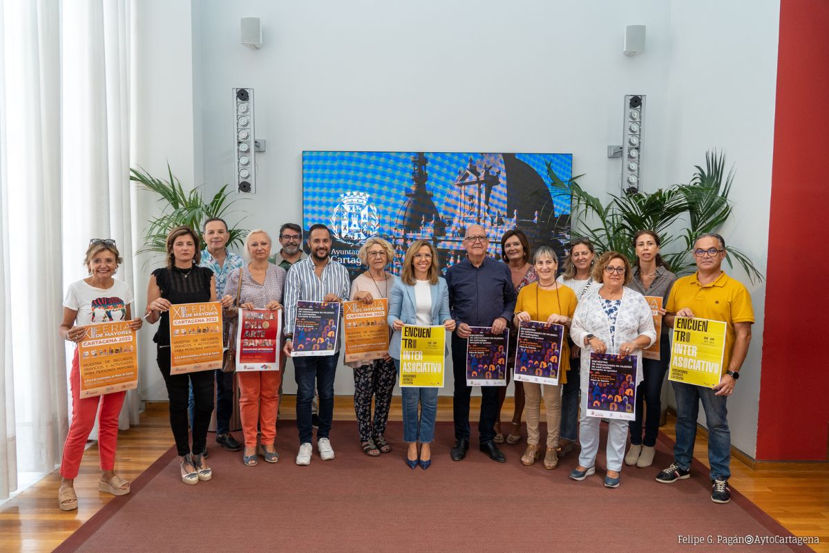 Presentación de las ferias que se celebran en octubre en Cartagena 