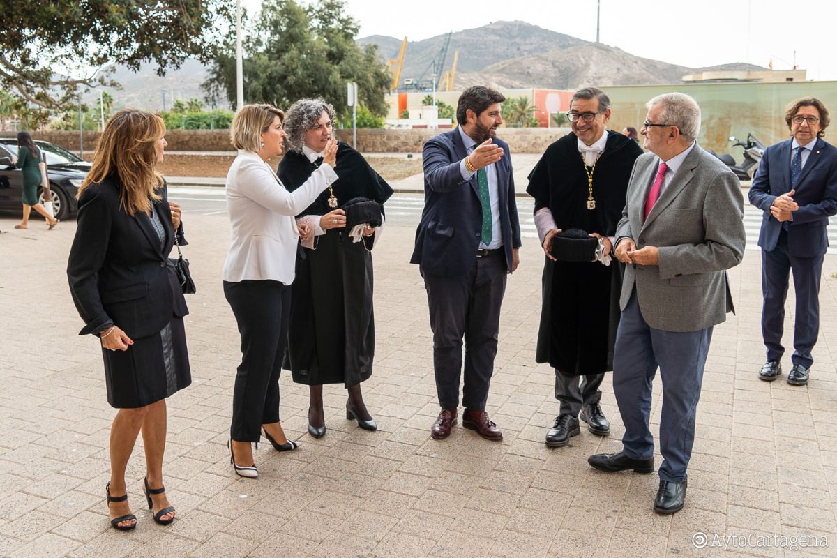 Apertura oficial del curso académico 2022/23 de las universidades públicas de la Región de Murcia