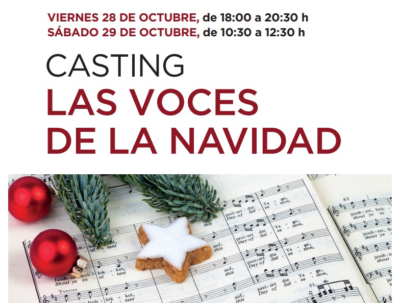 Concurso de voces navideas de Cultura y El Corte Ingls