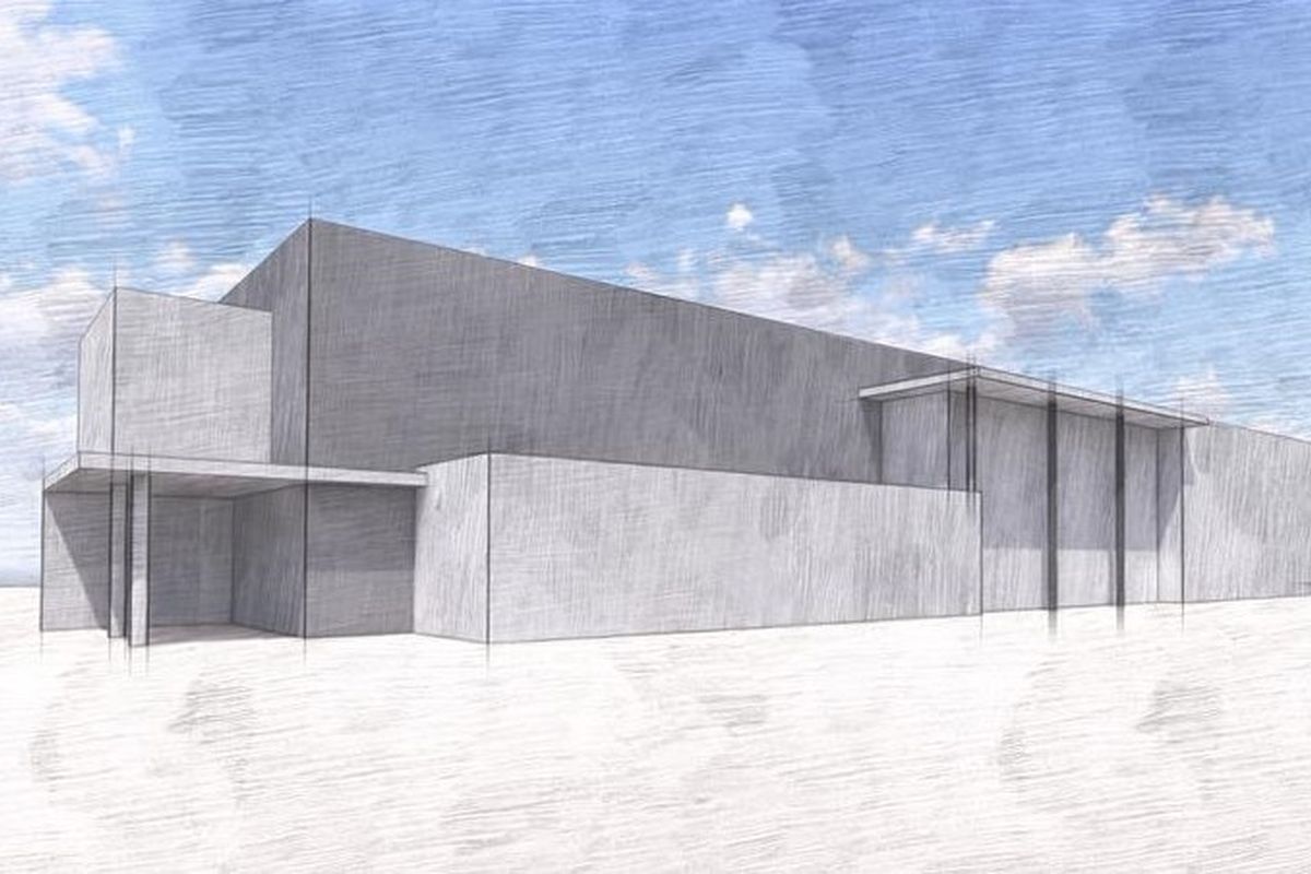 Diseños del anteproyecto del edificio multiusos de La Manga