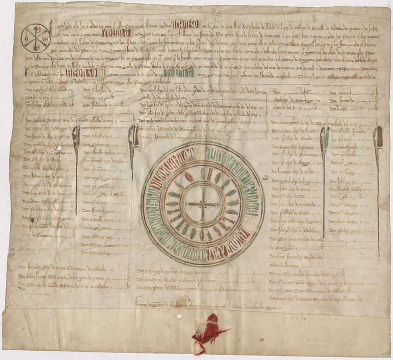 Documento siglo XIII (Archivo Municipal)