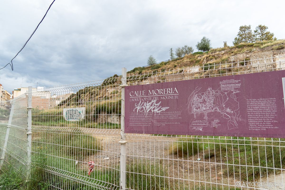 Ladera oeste del Molinete