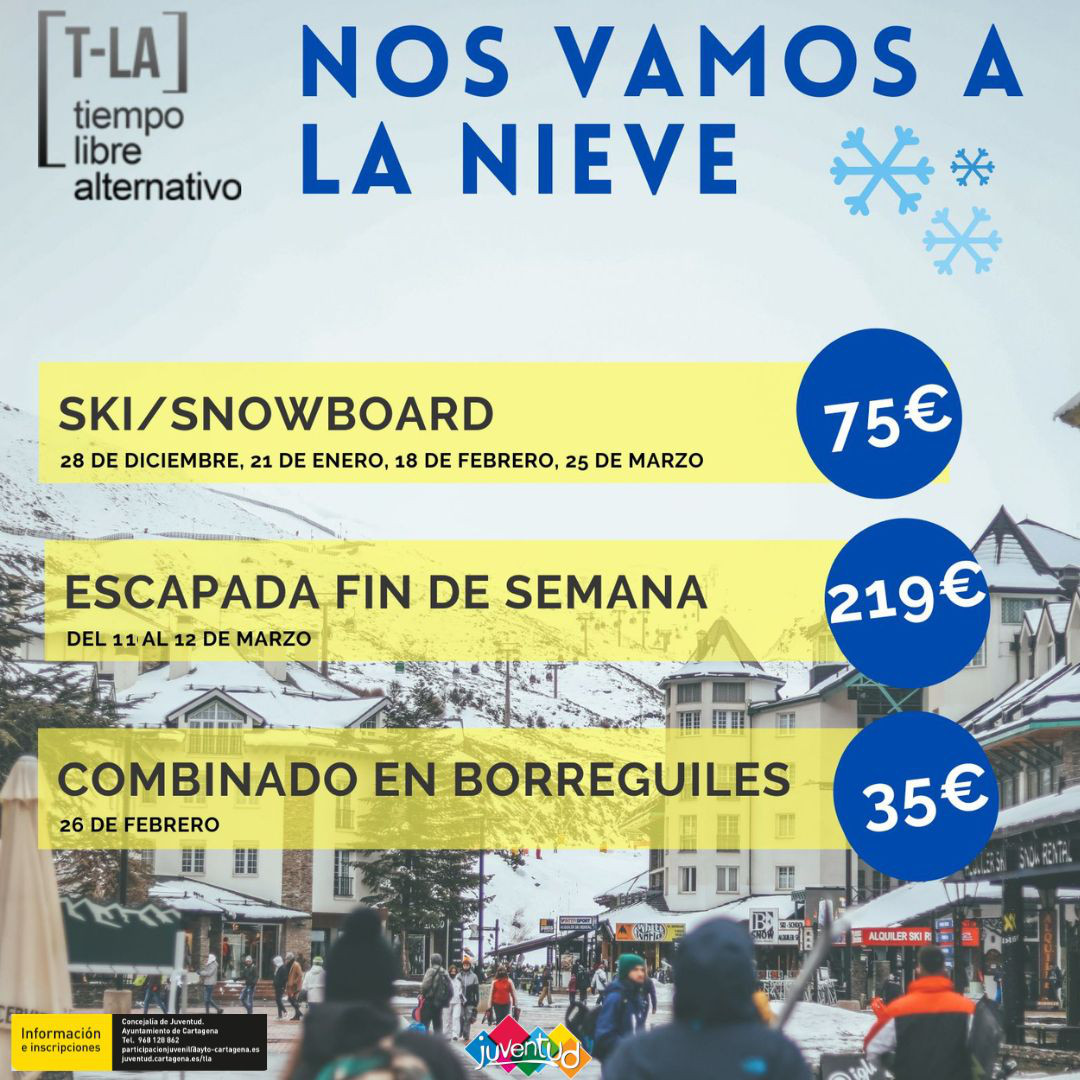 Nos vamos a la nieve