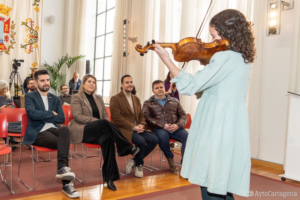 Presentación de Orquesta de Jóvenes Talentos de Cartagena