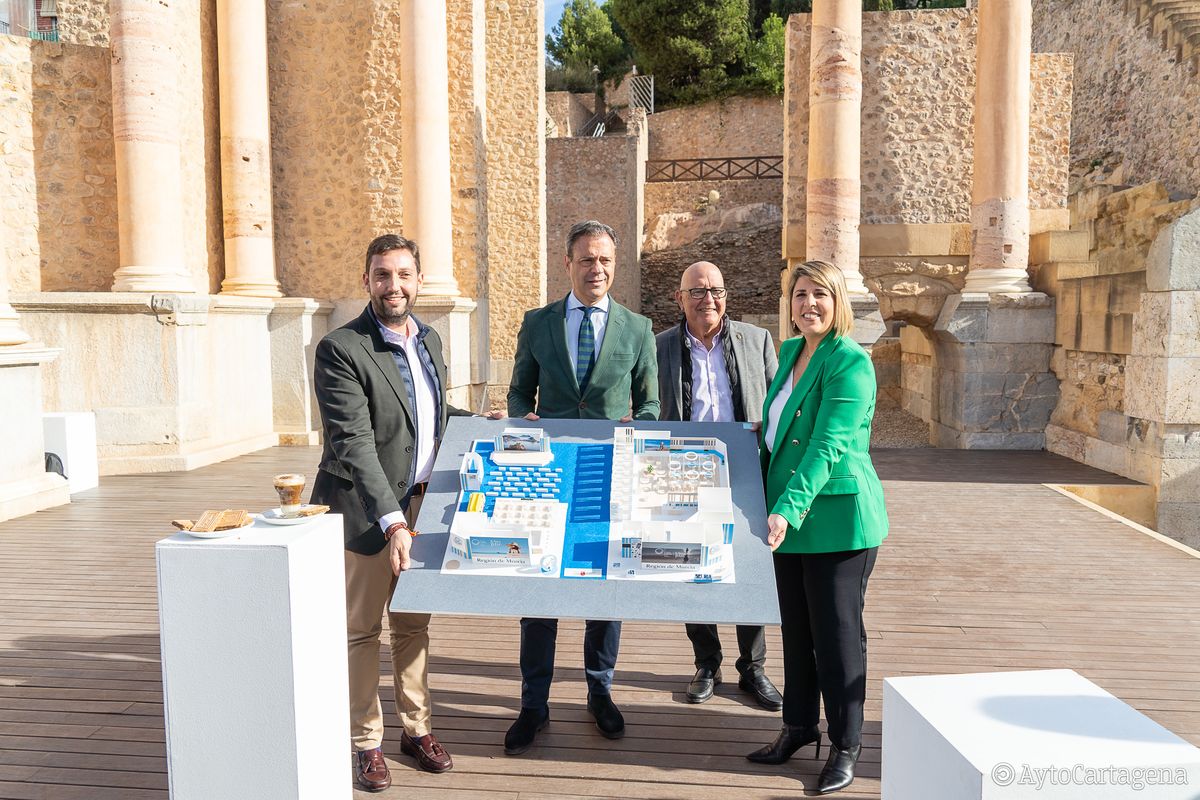 Presentacin de Fitur  en el Teatro Romano