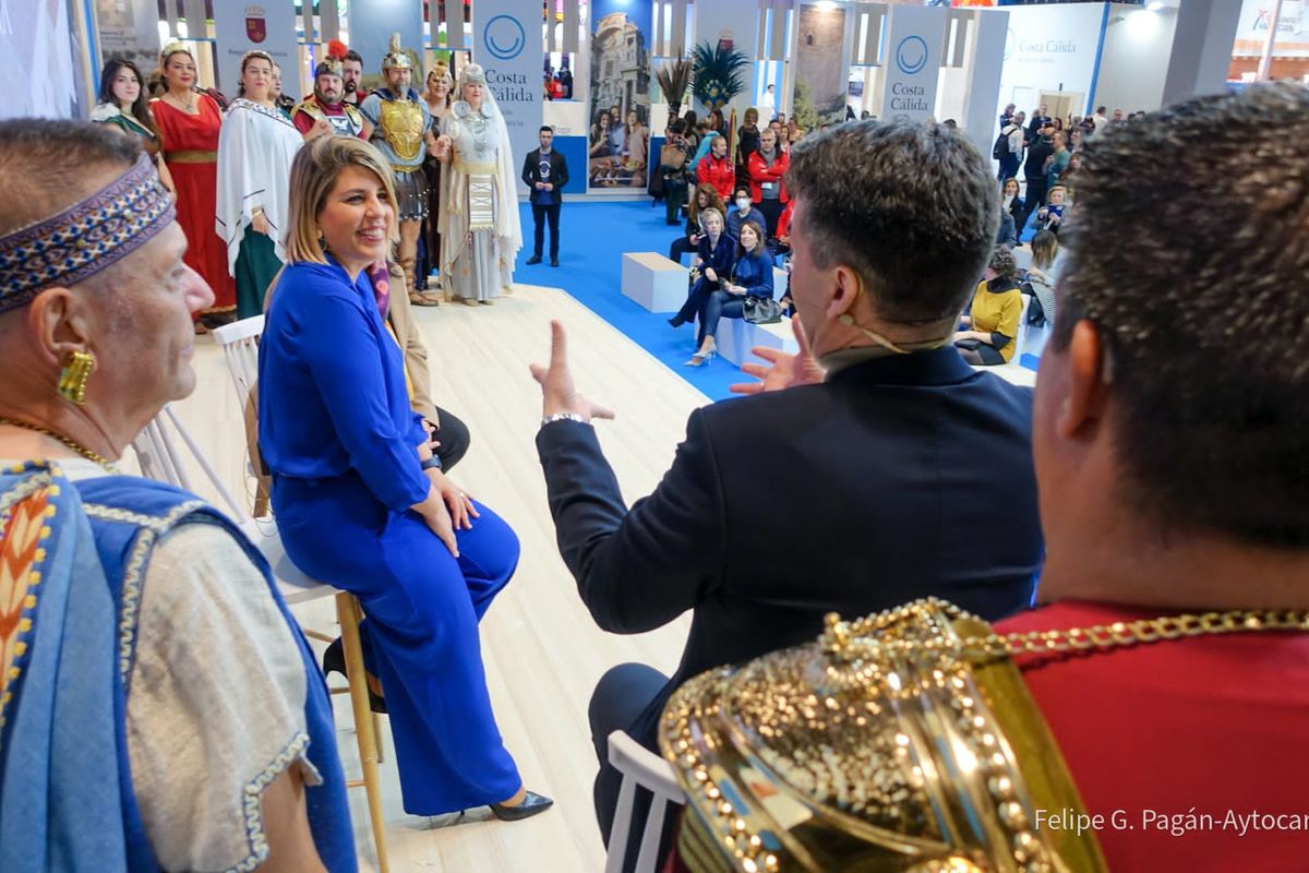 Presentacin en Fitur de la nueva excavacin del prtico del Museo del Teatro Romano