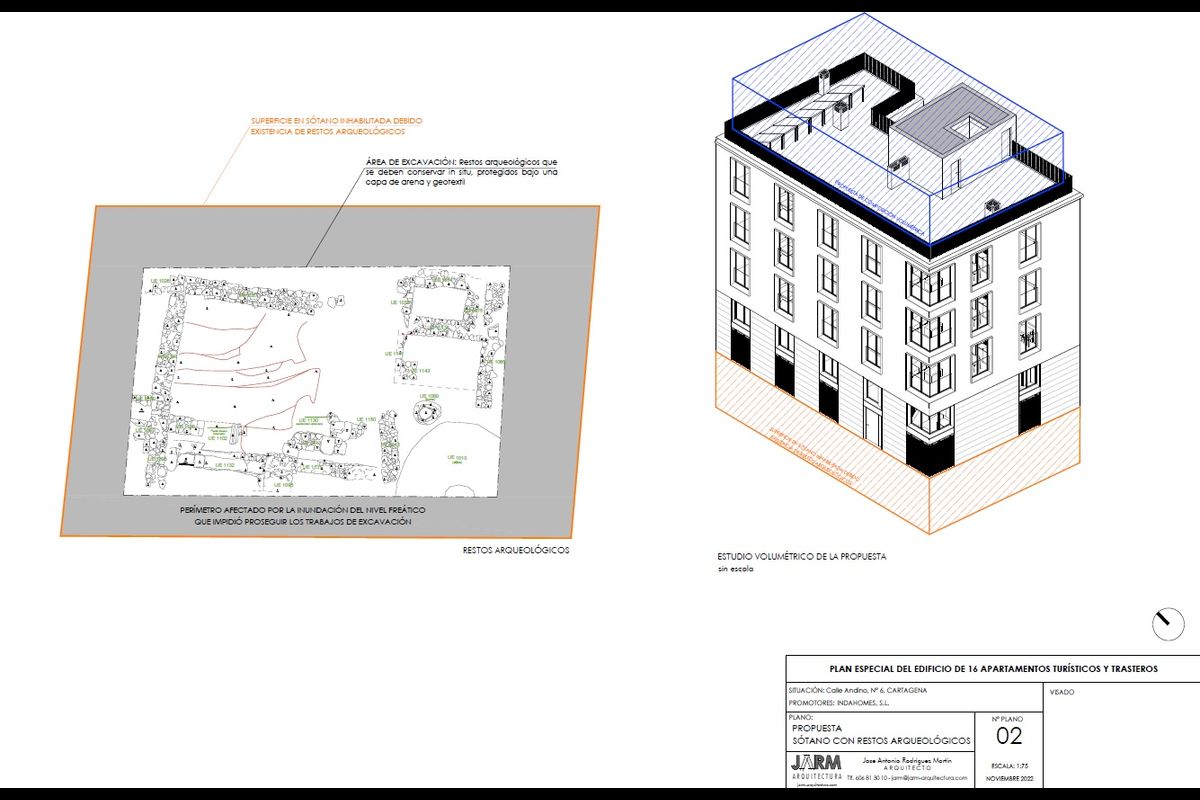 El stano del nuevo edificio de la calle Andino se ceder al Ayuntamiento