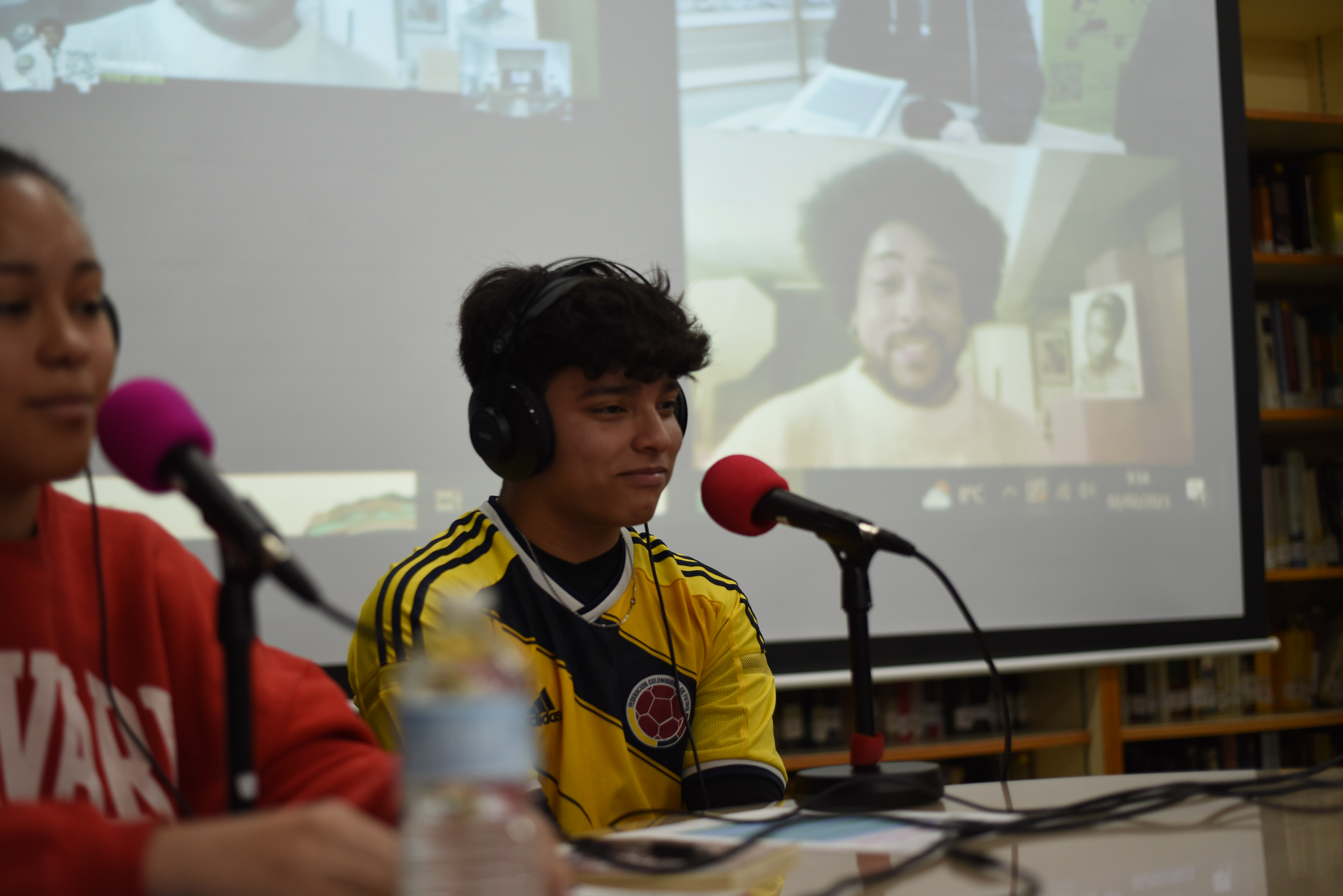 Intervencin de Yeison Garca en otra jornada del Premio Mandarache