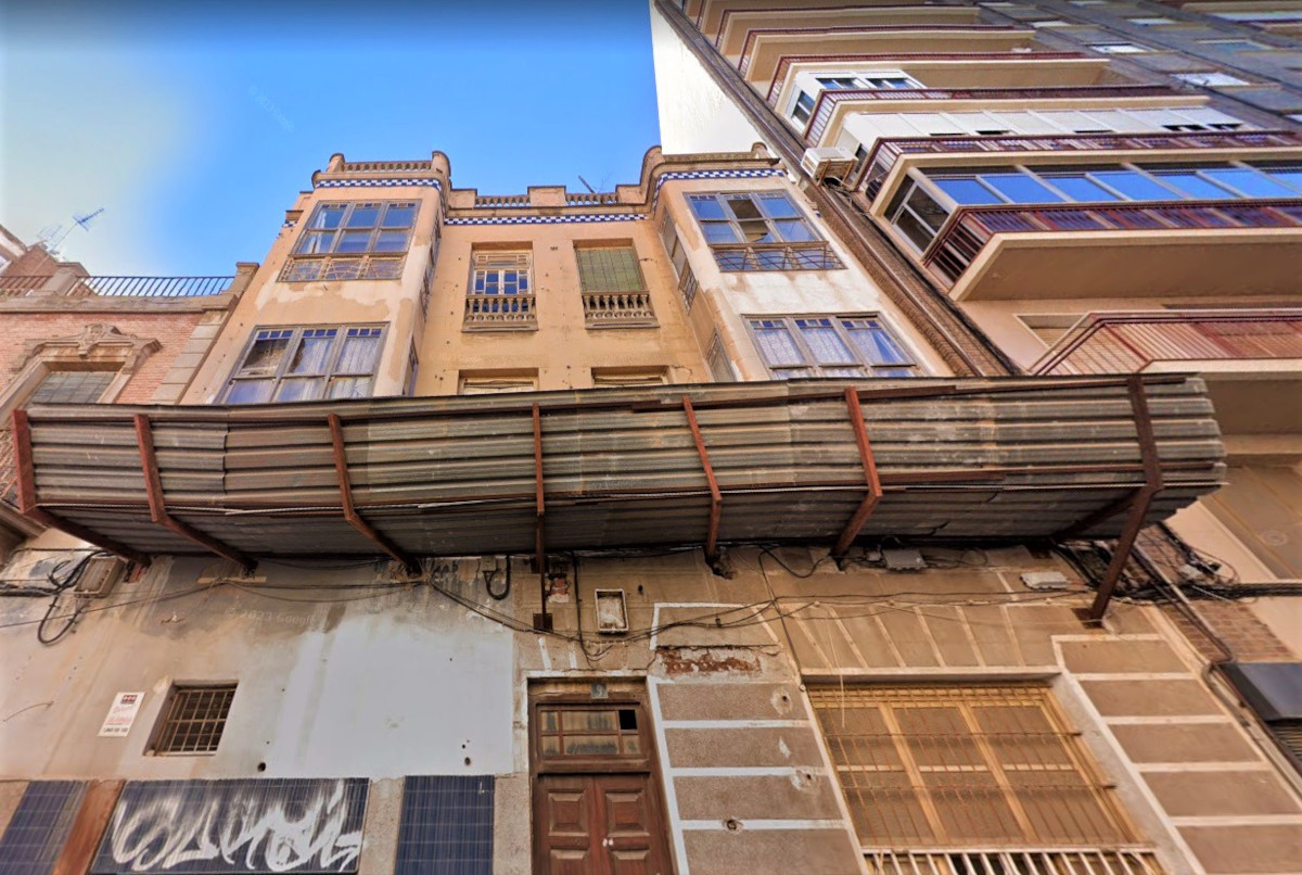 Edificio que se va a rehabilitar en la plaza de San Agustn