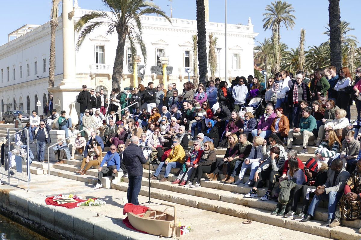 Concentracin homenaje a los migrantes fallecidos en el Mediterrneo