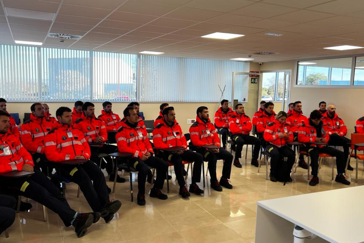 Aspirantes al Cuerpo de bomberos de Cartagena