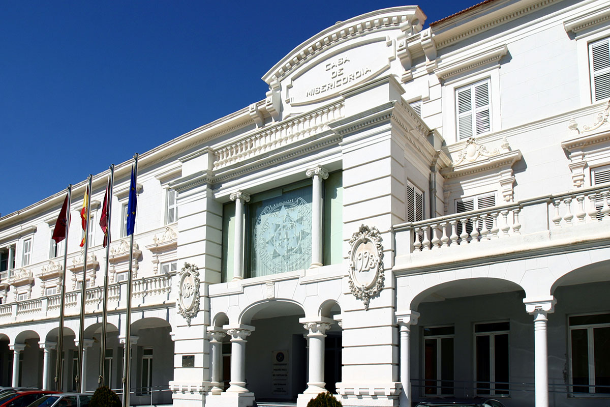 Fachada del edificio de rectorado