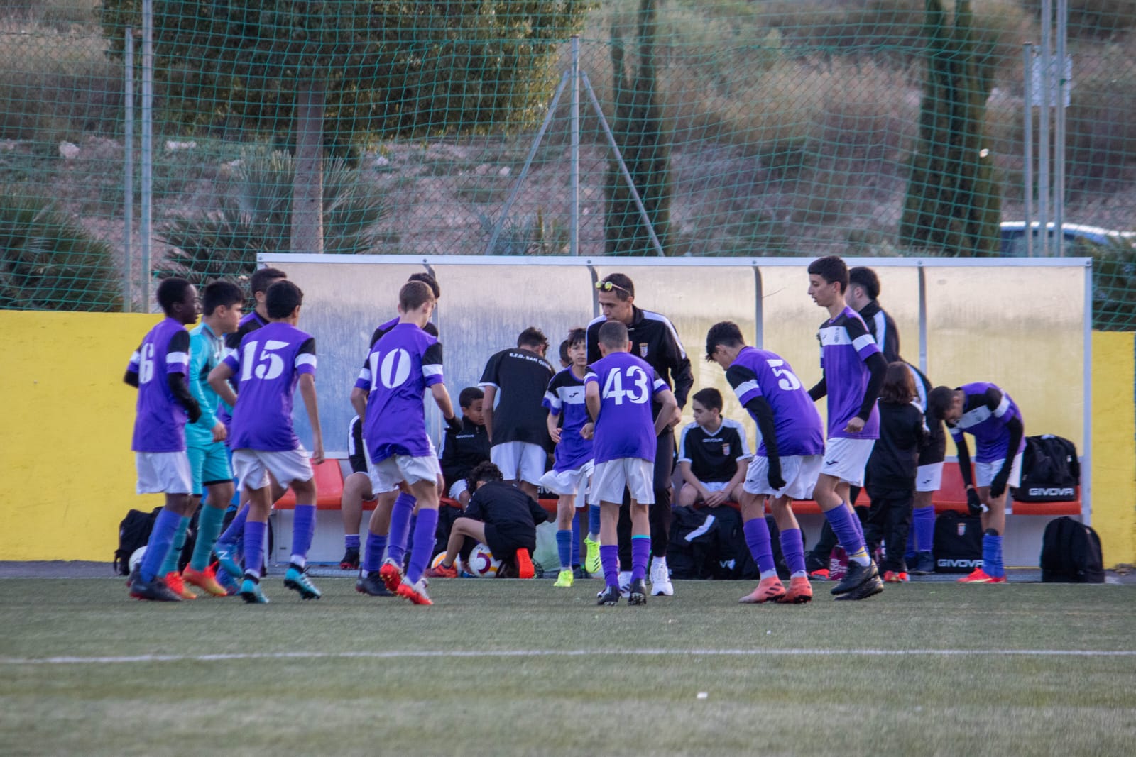 Liga comarcal fe fútbol base