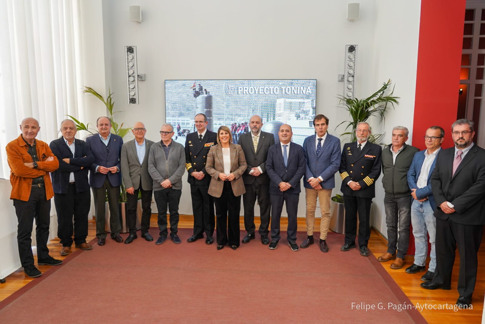 Presentacin del proyecto de musealizacin del submarino Tonina