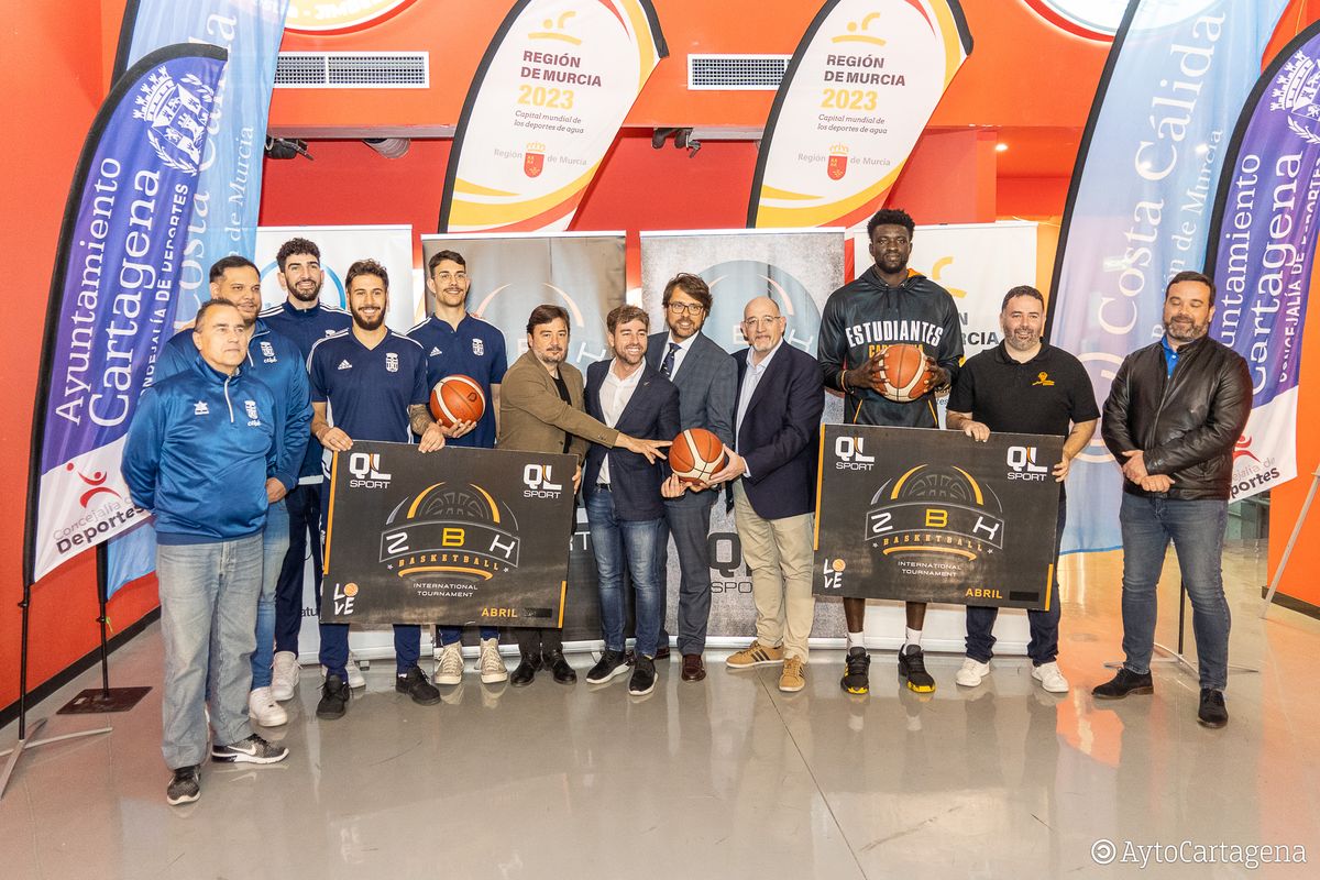 Presentación del Torneo Intenacional de baloncesto de alto nivel ZBK