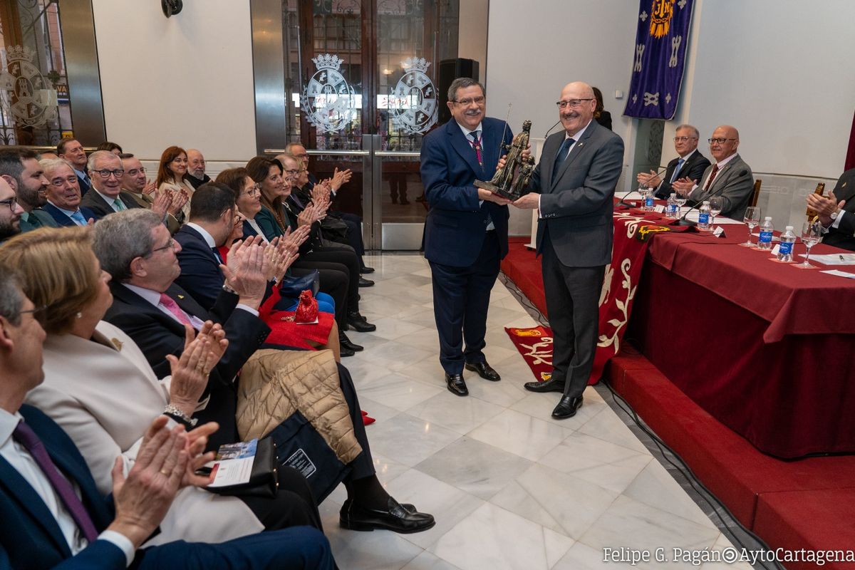 Acto de entrega del Premio Procesionista del Ao 2023 a Francisco Ramn