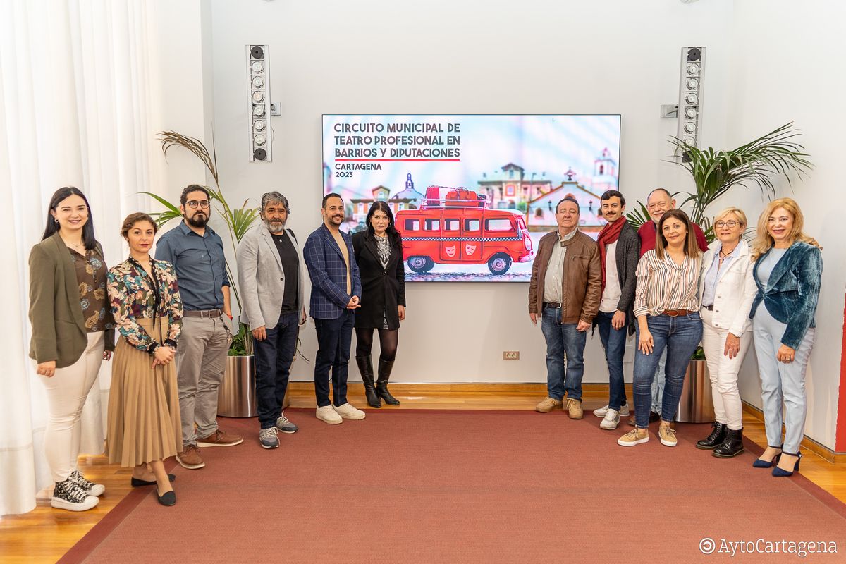 Presentacin del Circuito Municipal de Teatro Profesional en Barrios y Diputaciones