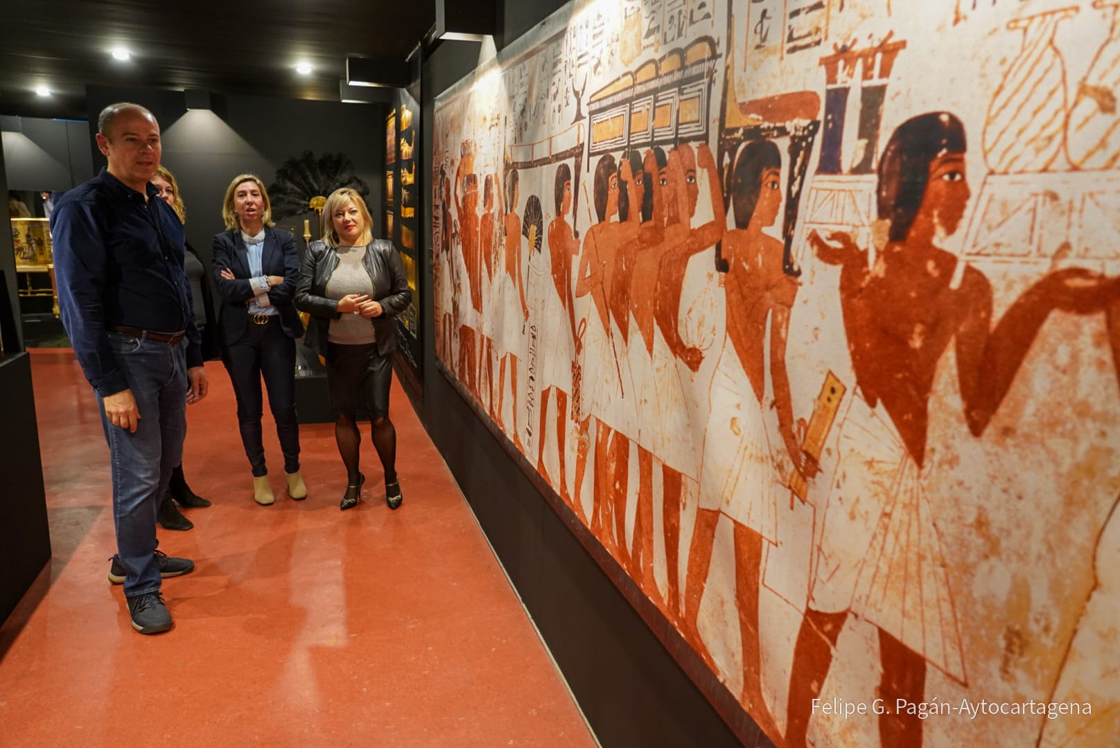 La exposición 'Tesoros de Egipto' se puede visitar en el Augusteum de Cartagena hasta el 30 de septiembre