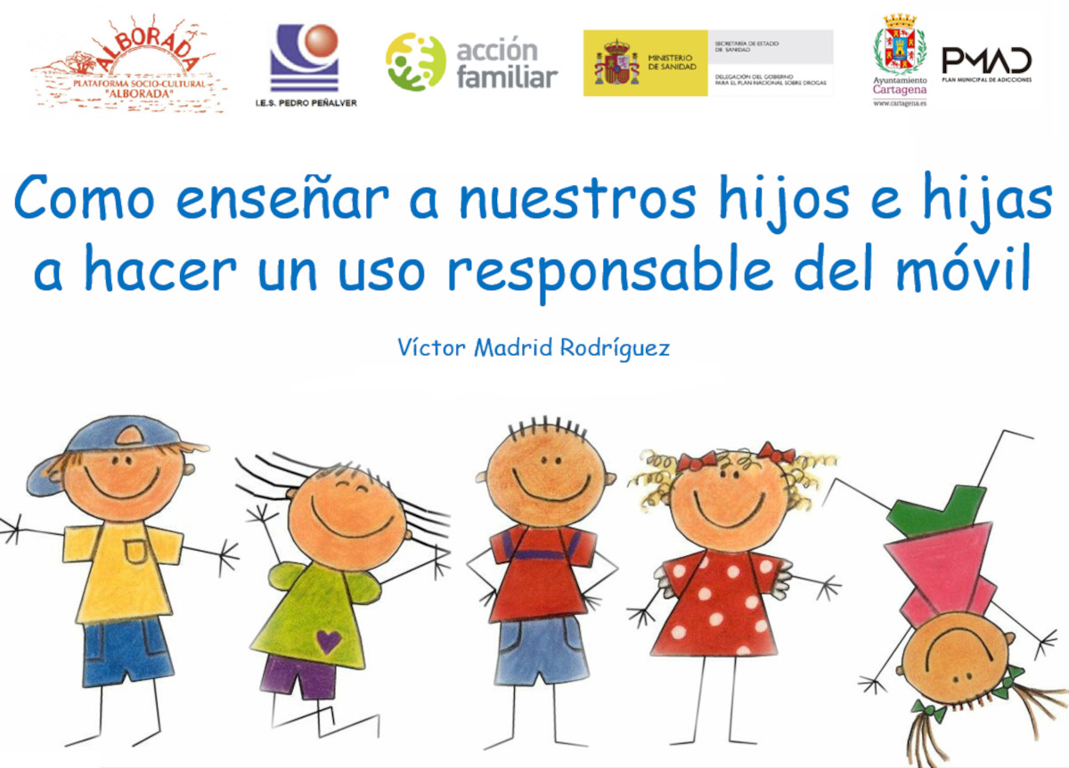 Charla para familias sobre uso responsable del mvil, Servicios Sociales