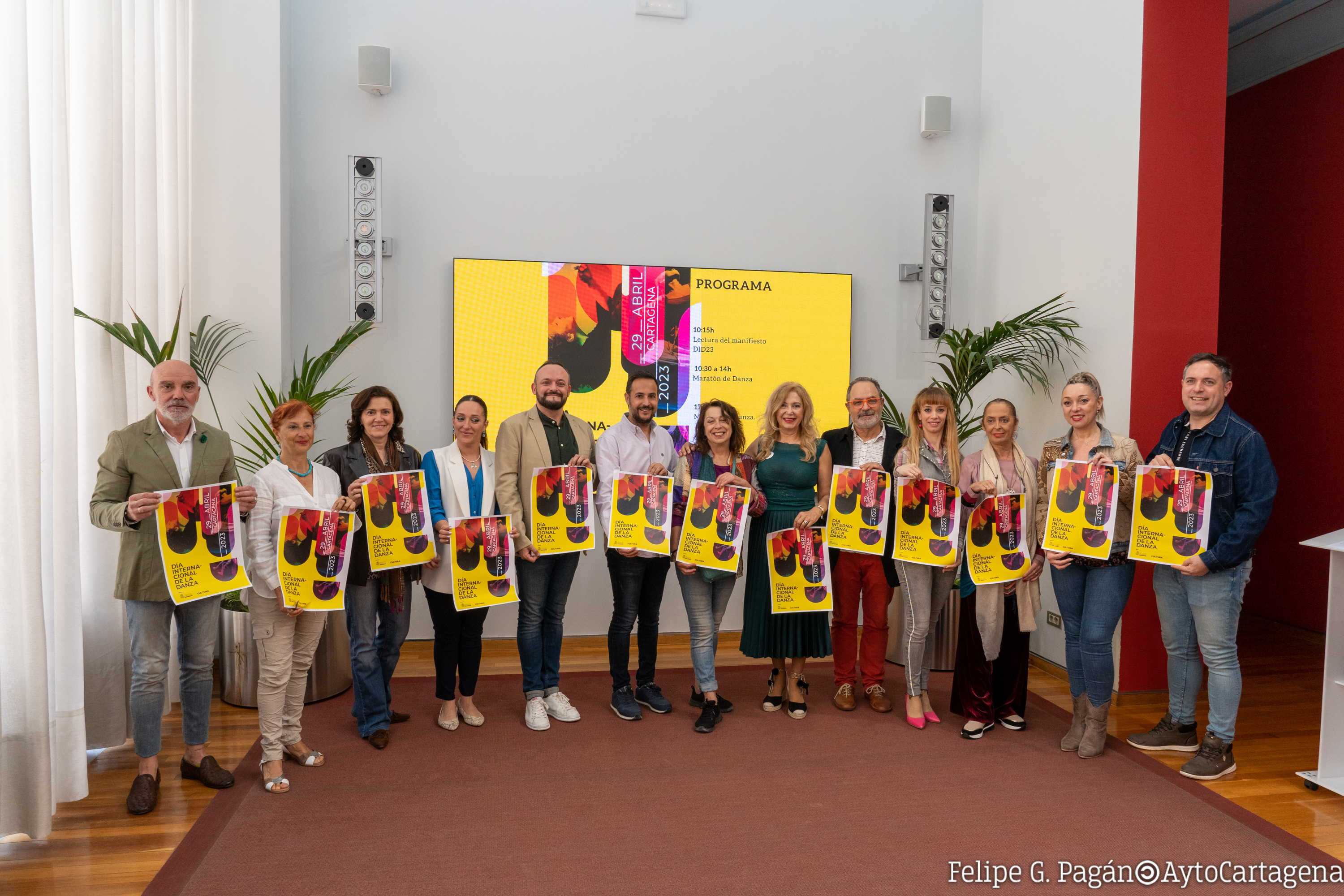 Presentación del Día Internacional de la Danza en Cartagena