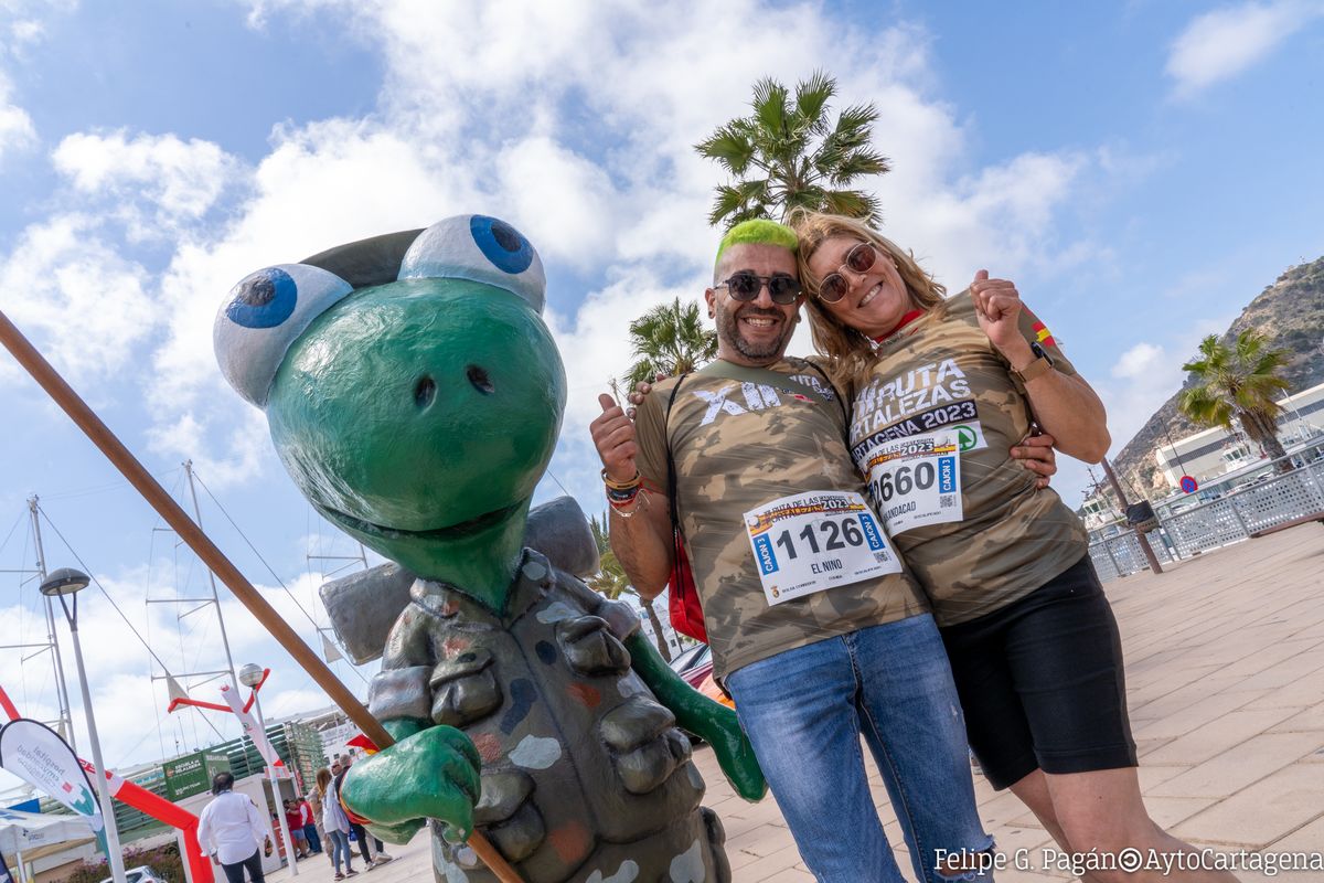 Recogida de dorsales para la Ruta de las Fortalezas