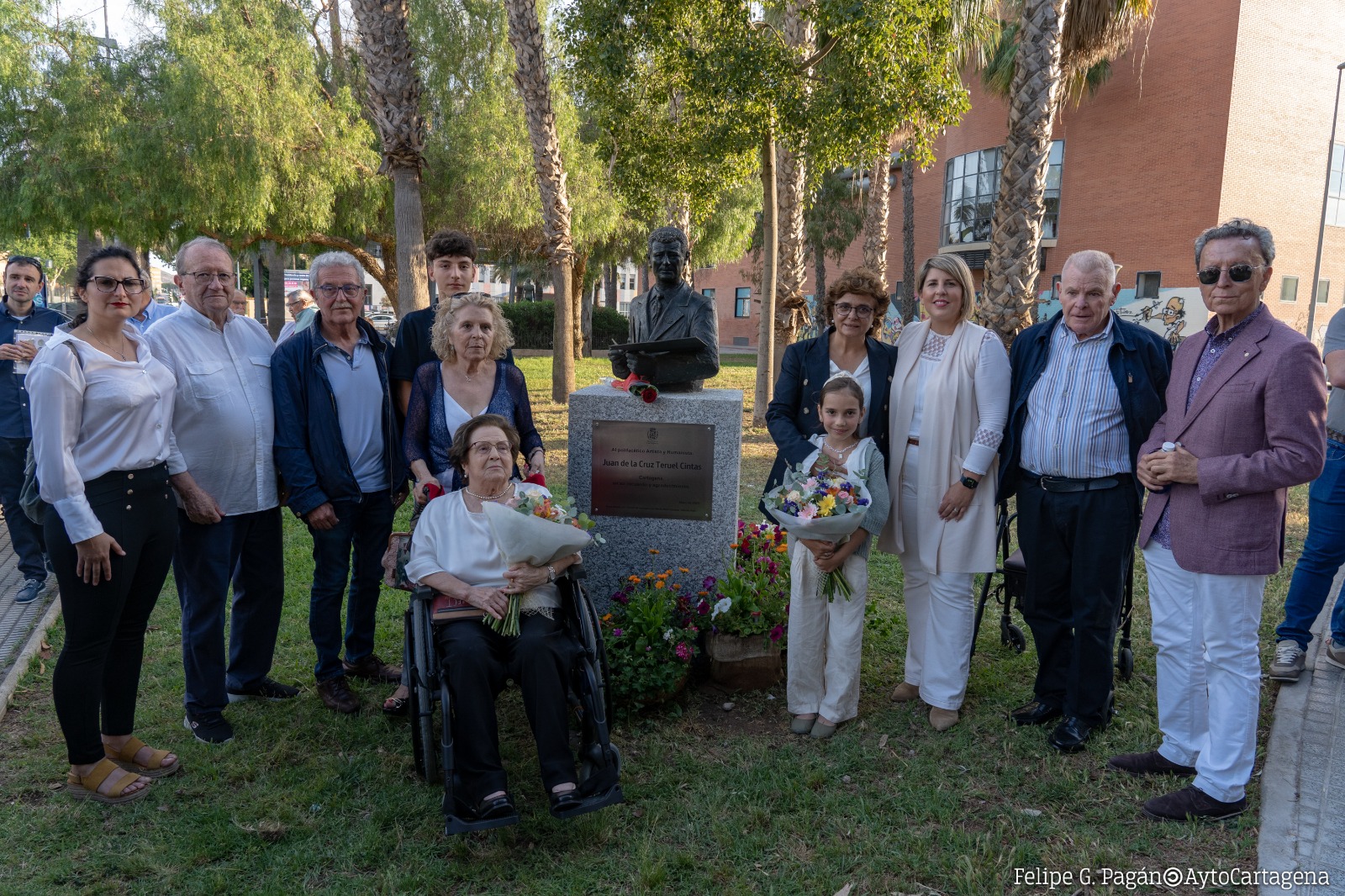 Homenaje pstumo al artista y humanista Juan de la Cruz Teruel