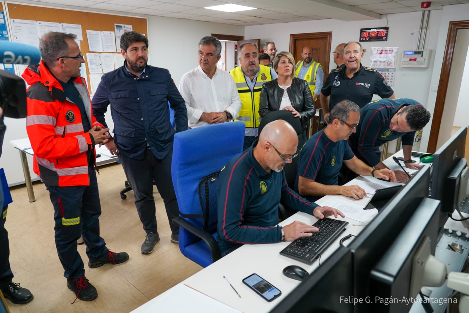 La alcaldesa de Cartagena y el presidente de la Comunidad Autnoma se han reunido para hacer un balance de las lluvias