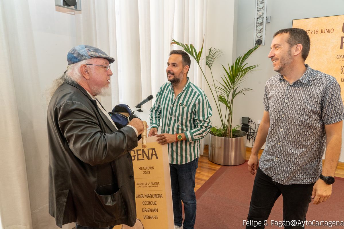 Presentación de la XIII edición de Cartagena Folk