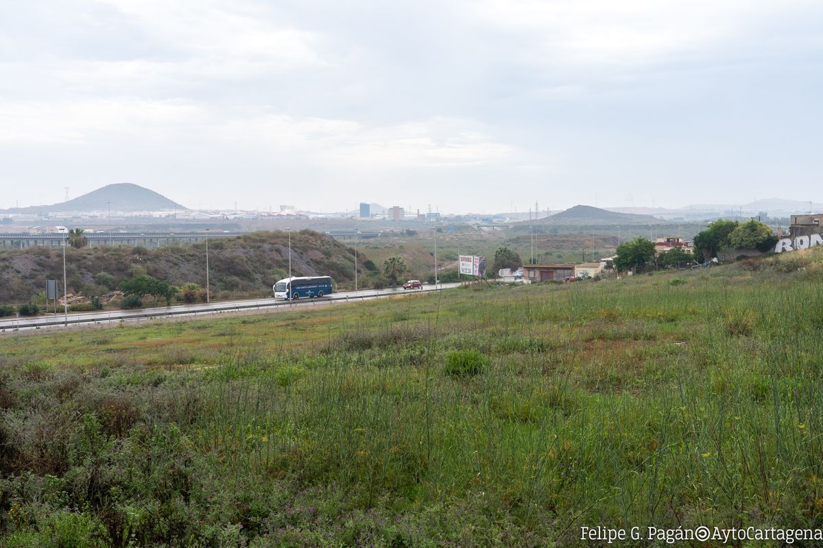 Solar de los Mateos en el que se construirn las viviendas para jvenes