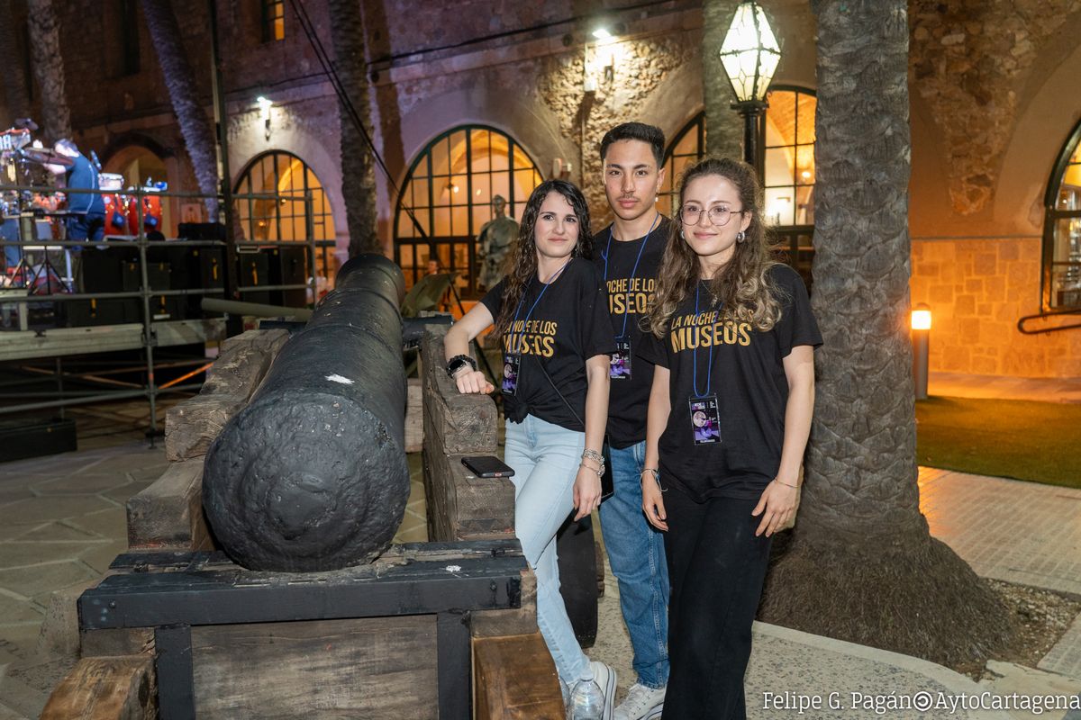 Voluntarios de la Noche de los Museos