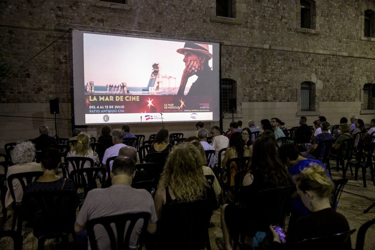 La Mar de Cine de Cartagena en el festival La Mar de Msicas.