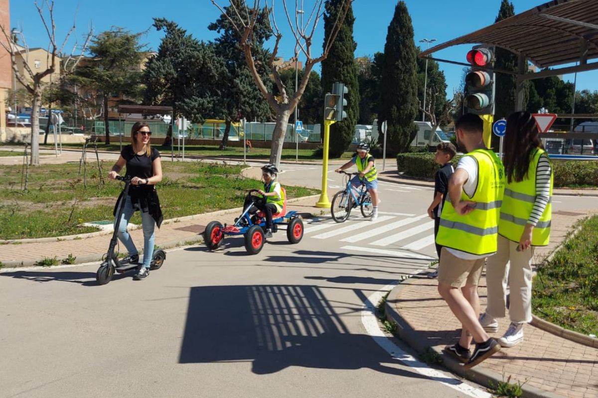 Imgenes de archivo del Parque de Seguridad Vial