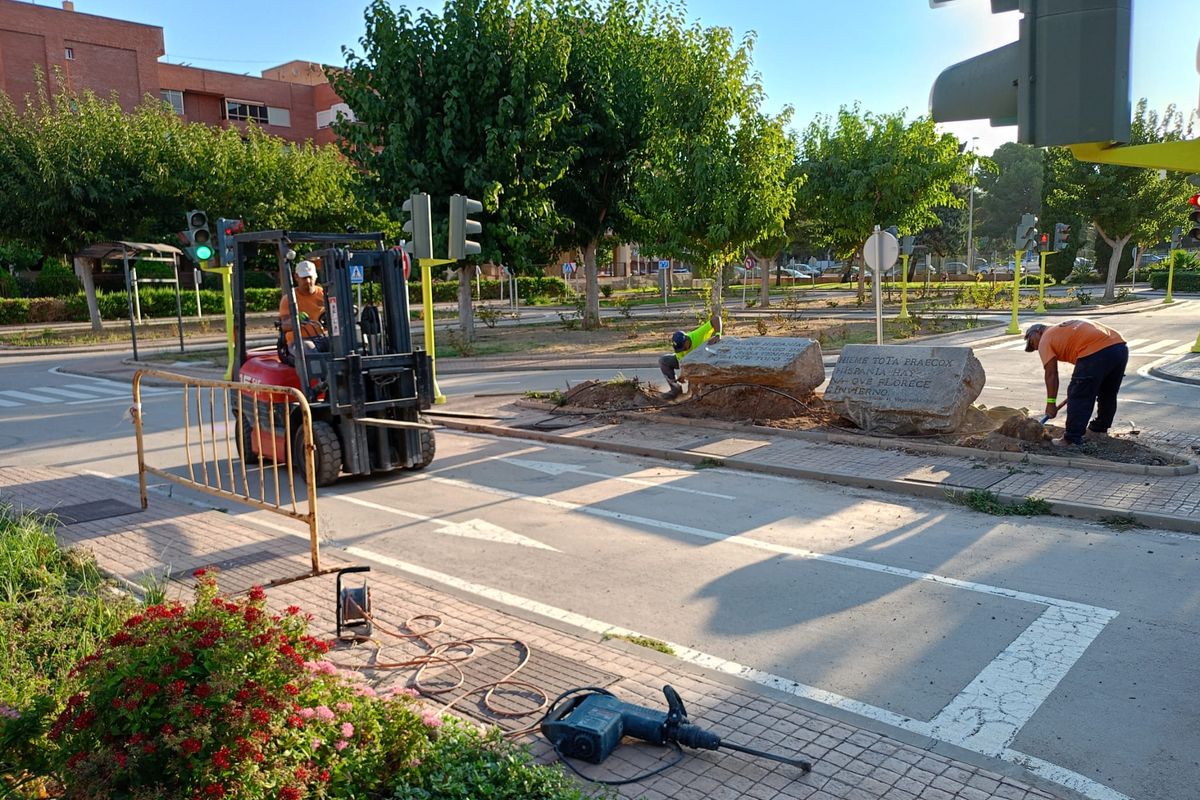 Obras de mejora en el Parque de Educacin Vial del Ayuntamiento de Cartagena
