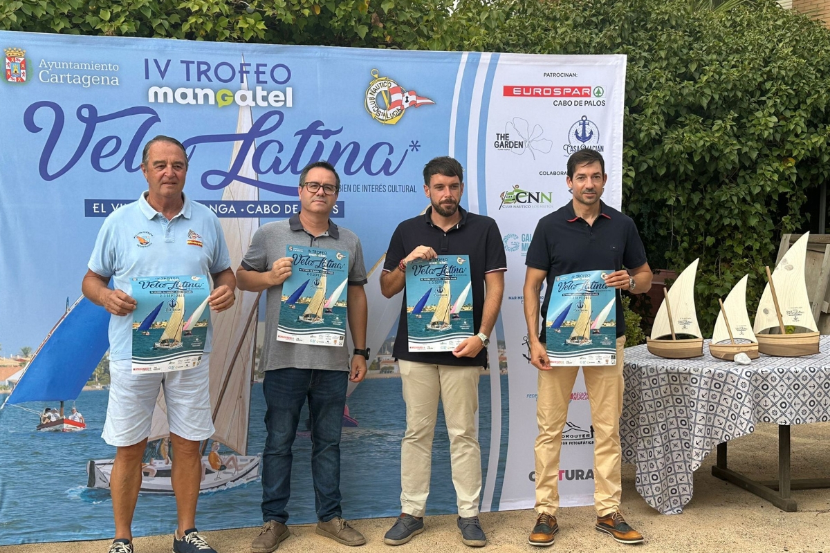 Presentacin de la regata de vela latina.