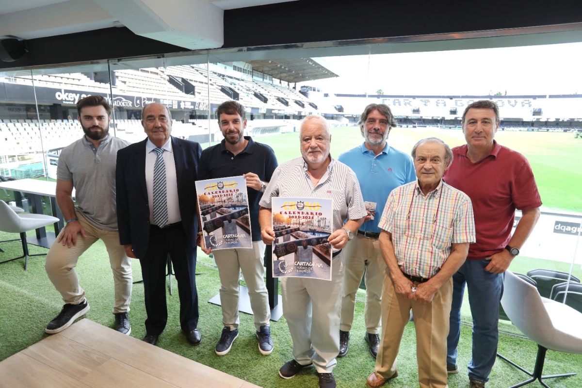 Presentacin del calendario deportivo Crono de Cartagena.
