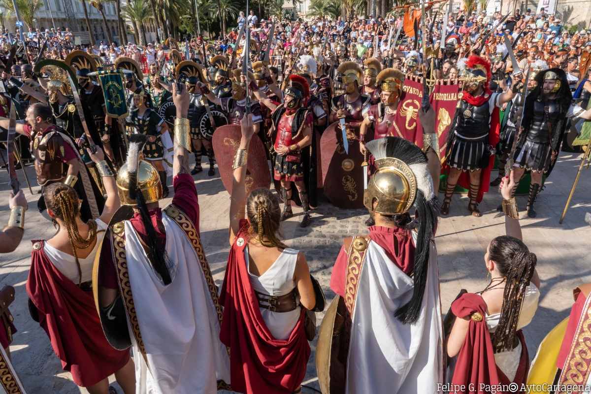 Carthagineses Y Romanos Fiestas Hist ricas De Cartagena Espa a 