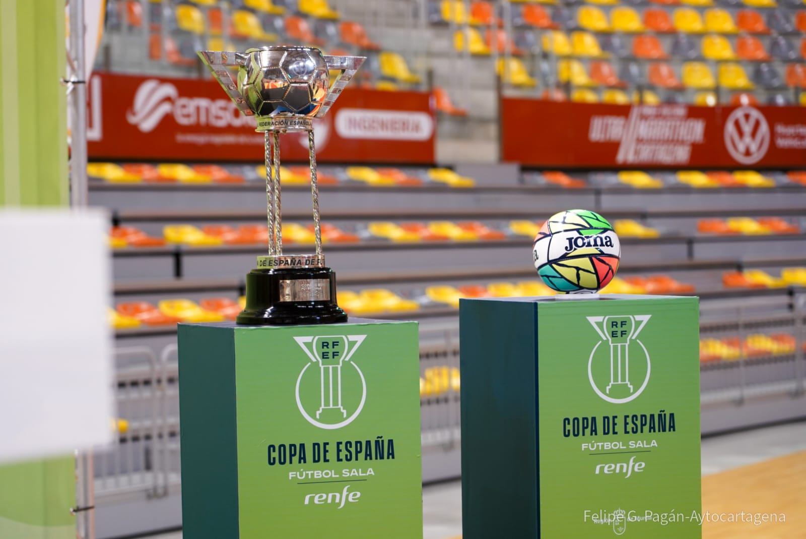 Cartagena, sede de la Copa de España de fútbol sala 2024